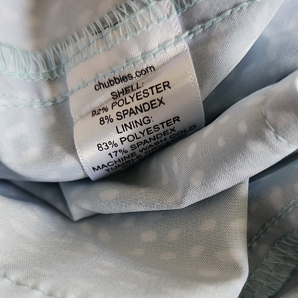 Chubbies “The Whale Sharks” Black Floral Swim Trunks – Men’s Size L • 5.5″ Quick - Picture 8 of 8